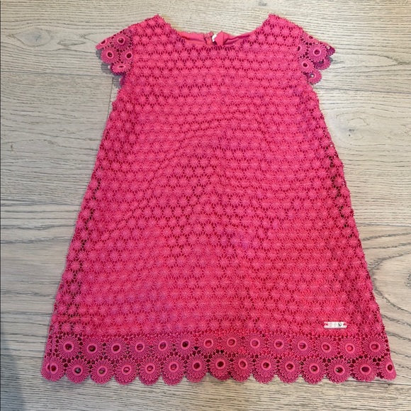 Mayoral Pink A-Line Flutter Sleeve Sundress - Picture 1 of 5